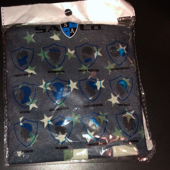 SA face shield face mask camo flag - Picture 3 of 5